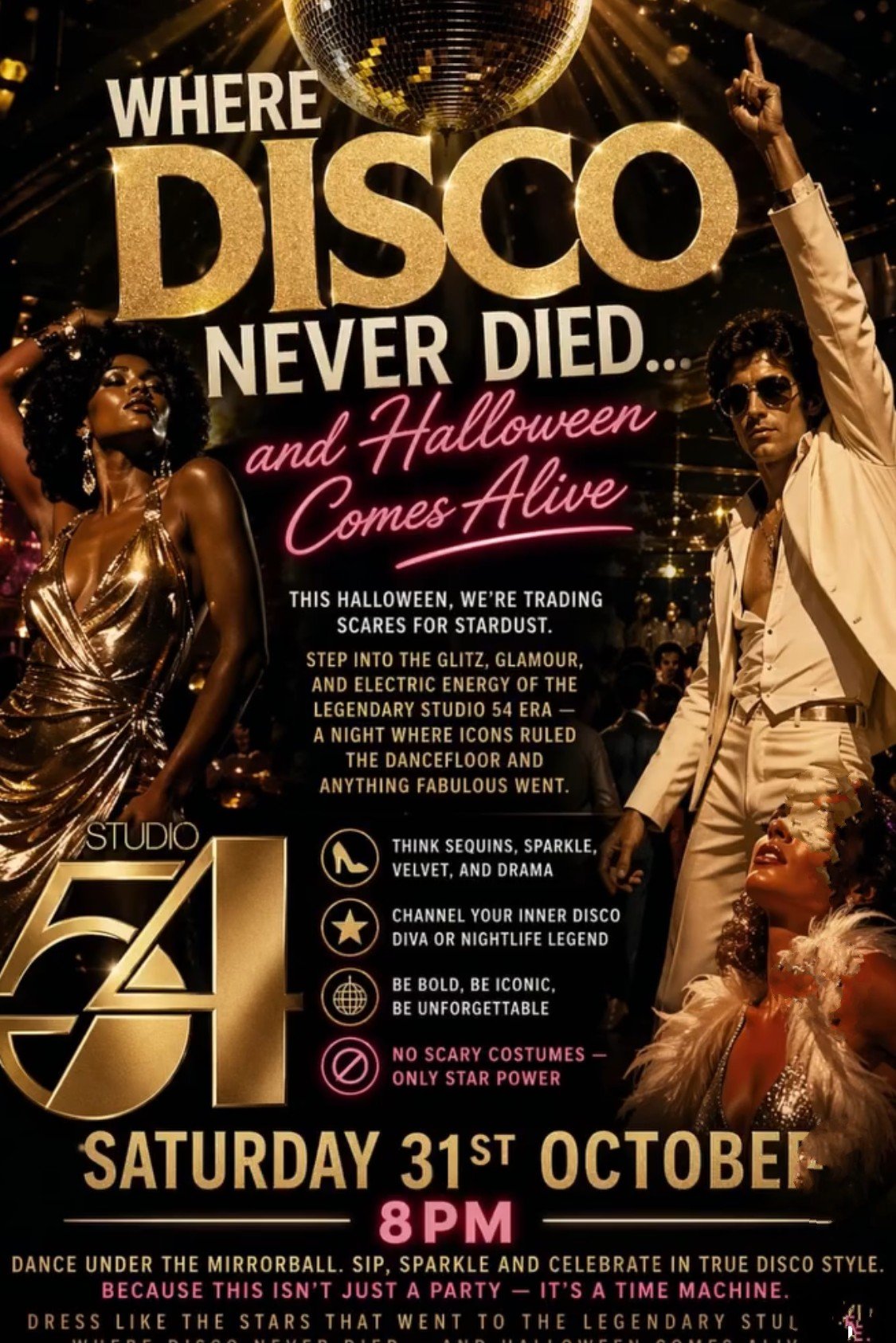 Donde la Disco Nunca Murió... y Halloween Cobra Vida