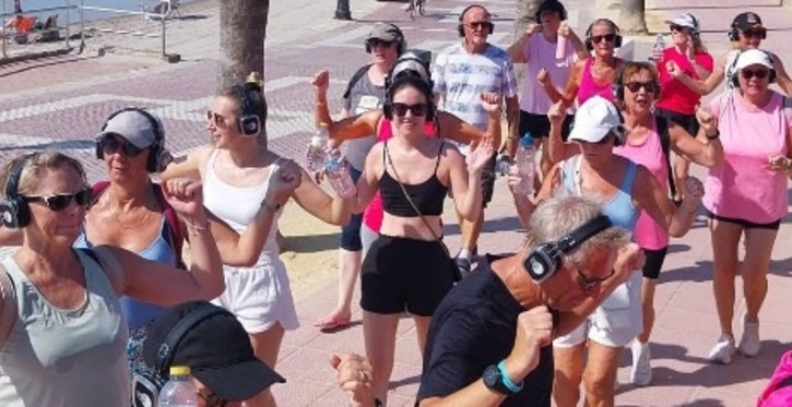 Shhh Dance & Fitness Walk Cabo Roig The Trinity Bar A Fun Fitness Experience