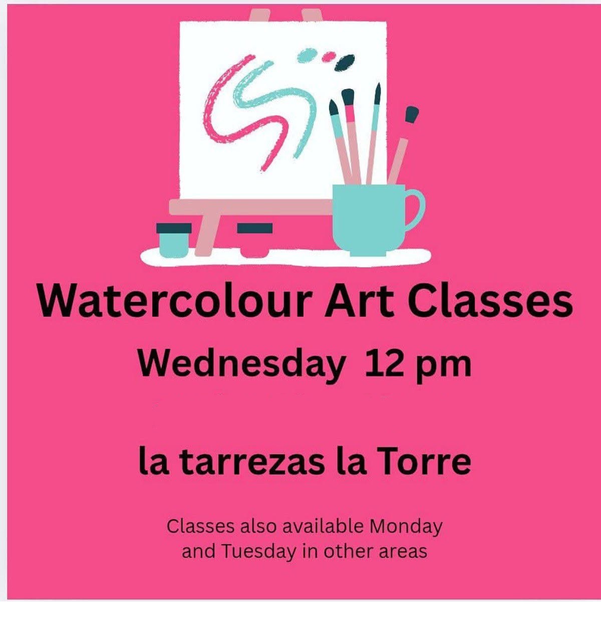 Watercolour Art Classes