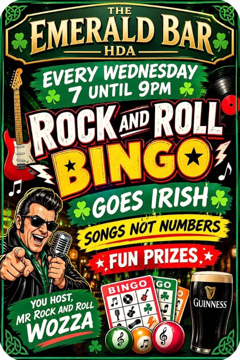 Rock and Roll Bingo se vuelve irlandés