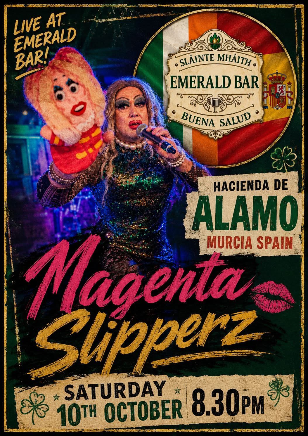 Magenta Slipperz