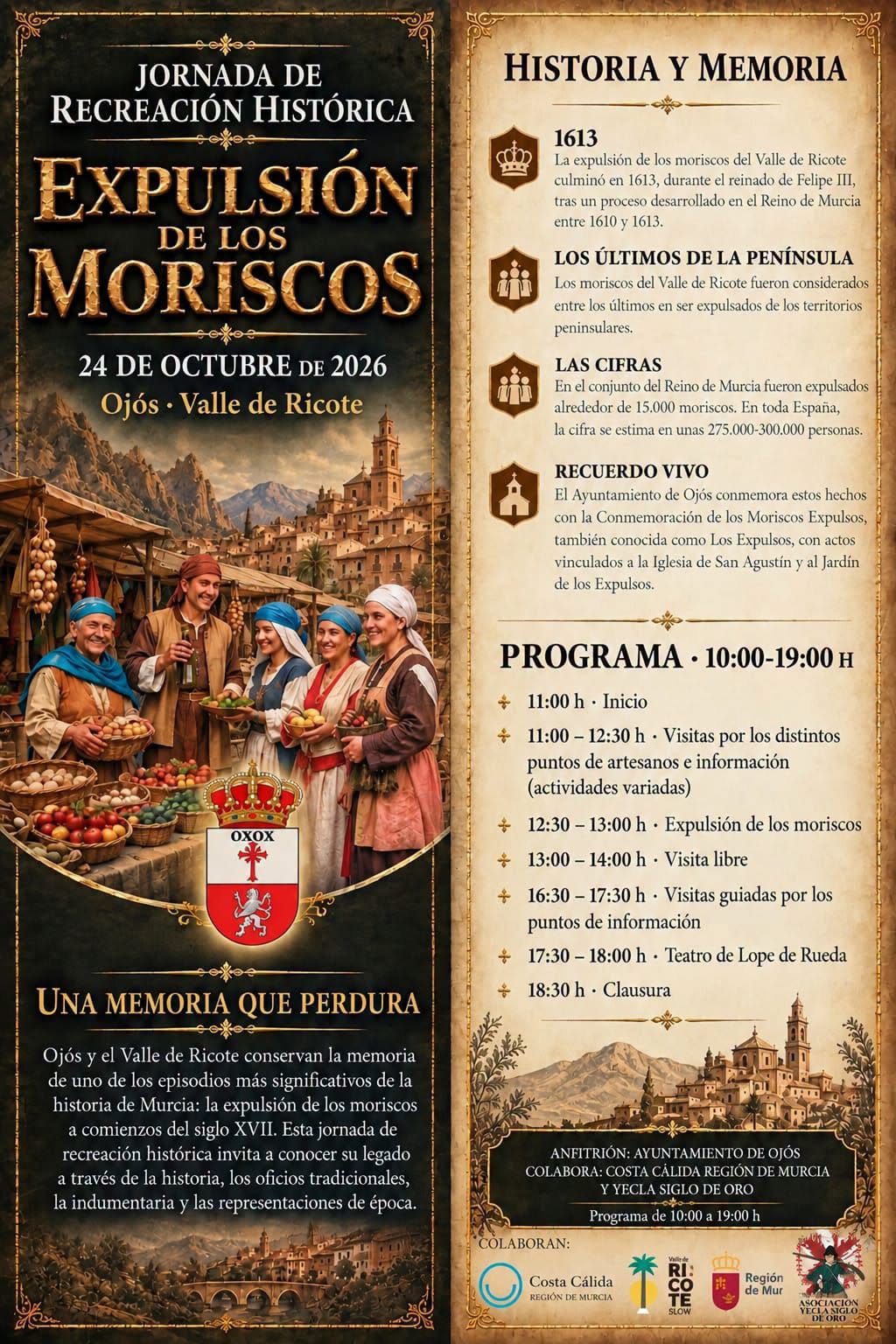 Jornada de Recreación Histórica: Expulsión de los Moriscos
