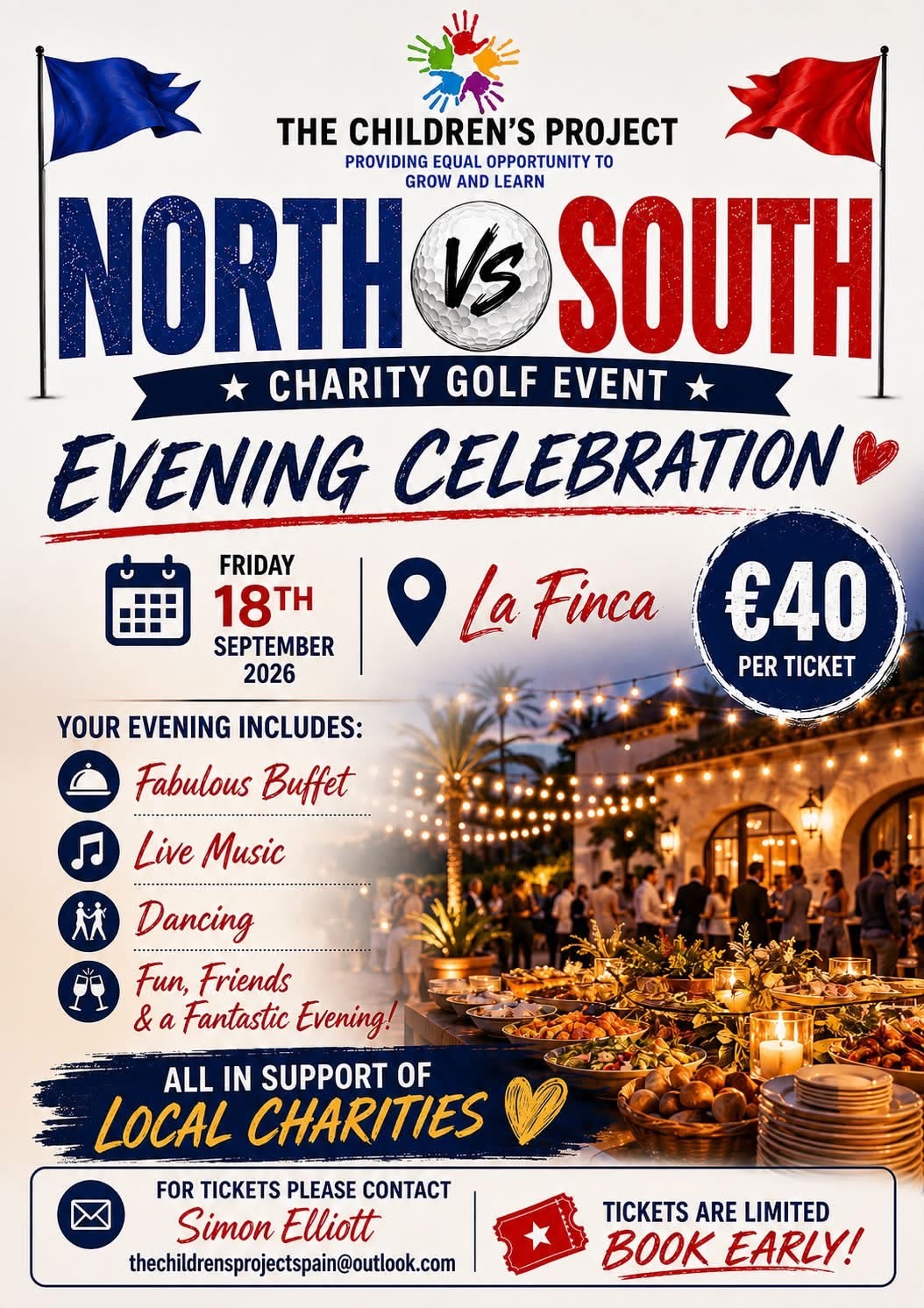 North vs South Charity Golf Event & Evening Celebration